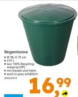 Globus Baumarkt Regentonne Angebot