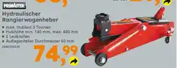 Globus Baumarkt PRIMASTER Hydraulischer Rangierwagenheber Angebot