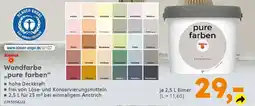 Globus Baumarkt Alpina Wandfarbe »pure farben" Angebot