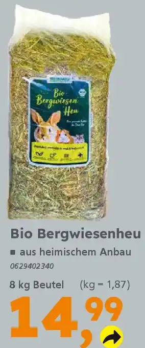 Globus Baumarkt Bio Bergwiesenheu Angebot