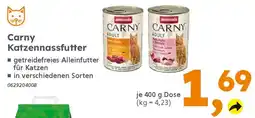 Globus Baumarkt Carny Katzennassfutter Angebot