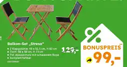 Globus Baumarkt Balkon-Set „Stresa" Angebot