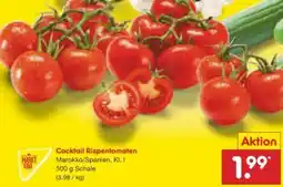 Netto Marken-Discount MarktTag Cocktail-Rispentomaten Angebot