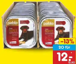 Netto Marken-Discount Pablo Hundenahrung Angebot