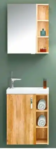 BayWa Valblue Gästebad-Set Karo Angebot