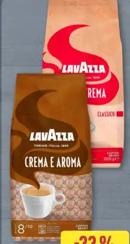 Aldi Nord Lavazza Crema e Aroma Ganze Bohnen Angebot