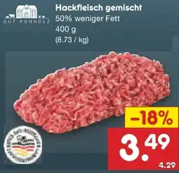 Netto Marken-Discount Gut Ponholz Gemischt-Hackfleisch Angebot