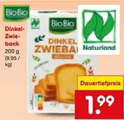Netto Marken-Discount BioBio Dinkel Zwieback Angebot