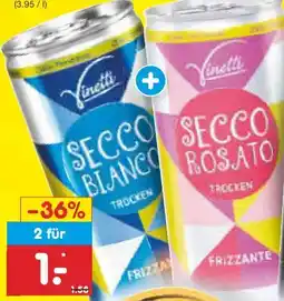 Netto Marken-Discount Vinetti Secco Bianco Frizzante Angebot