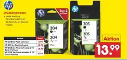 Netto Marken-Discount Hewlett Packard (HP) Druckerpatronen Angebot