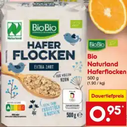 Netto Marken-Discount BioBio Bio-Haferflocken Angebot