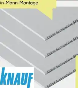 BayWa Knauf Gipskartonplatte Angebot