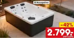 Netto Marken-Discount Home Deluxe Outdoor Whirlpool Sunset Pur Angebot
