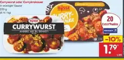 Netto Marken-Discount Busse Currywurst Anders als du denkst Angebot