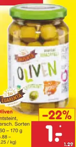 Netto Marken-Discount Las Cuarenta Oliven Angebot