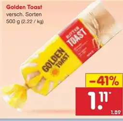 Netto Marken-Discount Golden Toast Buttertoast Angebot
