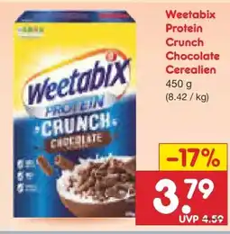 Netto Marken-Discount Weetabix Protein Crunch Chocolate Angebot