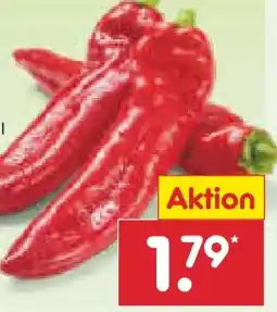 Netto Marken-Discount MarktTag Rote Spitzpaprika Angebot