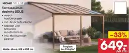 Netto Marken-Discount Home Deluxe Terrassenüberdachung Solis Angebot