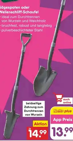 Netto Marken-Discount Living Garden Sägespaten Angebot