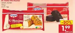 Netto Marken-Discount Dr. Oetker Minikuchen Angebot