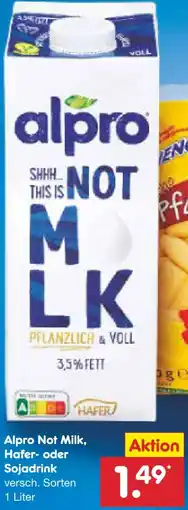 Netto Marken-Discount Alpro Not Milk Angebot