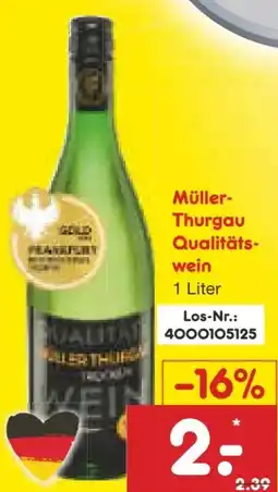 Netto Marken-Discount Müller Thurgau Angebot