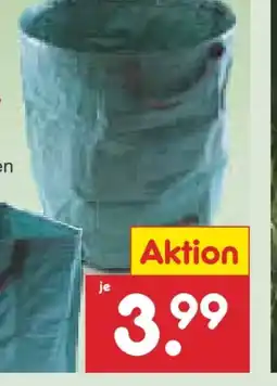 Netto Marken-Discount Living Garden Gartensack XXL Angebot