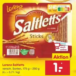 Netto Marken-Discount Lorenz Saltletts Sticks Angebot