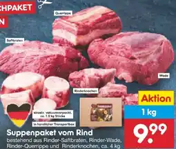 Netto Marken-Discount Suppenpaket vom Rind Angebot