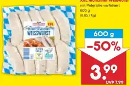 Netto Marken-Discount Chiemgauer Fleisch & Wurstwaren Delikatess Münchner Weißwurst XXL Angebot