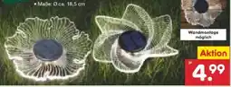 Netto Marken-Discount Living Garden Solar LED Blume Angebot