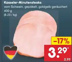 Netto Marken-Discount Kasseler Minutensteaks Angebot