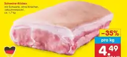 Netto Marken-Discount Schweinerücken Angebot