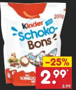 Netto Marken-Discount Ferrero Kinder Schoko-Bons Angebot