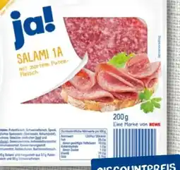 nahkauf ja! Geflügelsalami Angebot