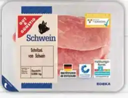 E-Center Gut & Günstig Schweineschnitzel Angebot
