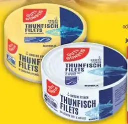E-Center Gut & Günstig Thunfischfilets in Sonnenblumenöl Angebot