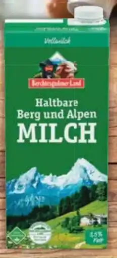 E-Center Berchtesgadener Land Haltbare Berg und Alpen-Milch Angebot