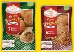 E-Center Coppenrath & Wiese Unsere Goldstücke Brötchen Angebot