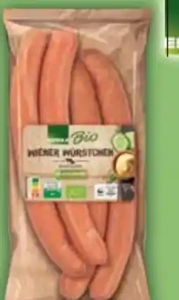 E-Center Edeka Bio Wiener Würstchen Angebot
