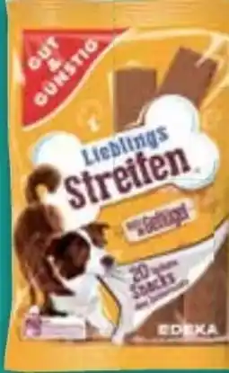 E-Center Gut & Günstig Lieblings Streifen Hundesnacks Angebot
