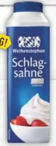 E-Center Weihenstephan Schlagsahne Angebot
