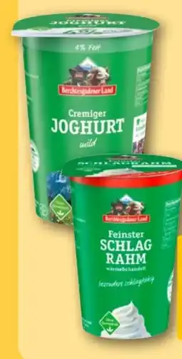 REWE Berchtesgadener Land Cremiger Joghurt Angebot