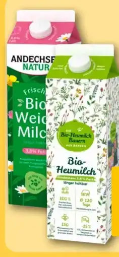 REWE Andechser Natur Bio-Vollmilch Angebot