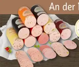 REWE Center Metzgerei Landbauern Schiller Strohschwein Frischwurst-Aufschnitt Angebot