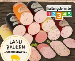 REWE Metzgerei Landbauern Schiller Strohschwein Frischwurst-Aufschnitt Angebot