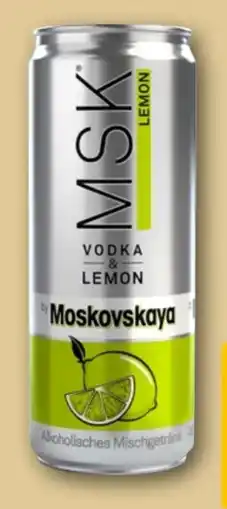 REWE Moskovskaya MSK Vodka & Lemon Angebot