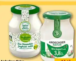REWE Center Andechser Natur BayBio Bio Joghurt Angebot