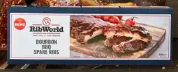 REWE Center Rib World Bourbon BBQ Spare Ribs Angebot